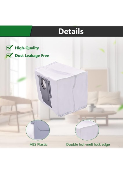 Roborock S8 Pro Ultra Robot Için Vakum Süpürücü Ana Yan Fırça Hepa Filtre Mop Bez Tuz Torbaları Yedek Parçalar (Yurt Dışından) fırsatları