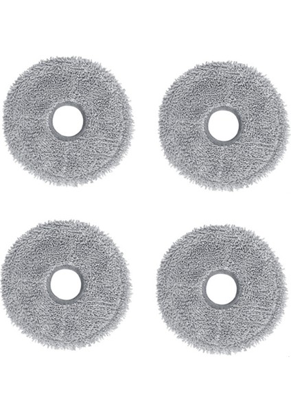 4pcs Xiaomi Robot Vakum 3s B108CN /2pro B113CN Robot Vakum Süpürge Yedek Parçaları Paspas (Yurt Dışından)