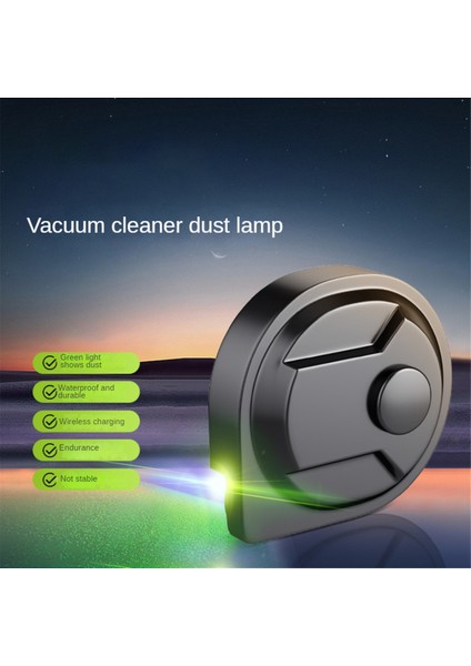 Vakum Süpürge Toz Işıkları Açıkça Pet Tozu Ekran LED Lamp Şarj Edilebilir Evrensel Elektrikli Süpürge Bağlantı Gri (Yurt Dışından) modelleri