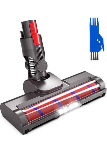 Dyson V15 V11 V11 V10 V8 V7 Sertağaç Zemin Yumuşak Silci Fırça Kafası LED Işık ile Değiştirme (Yurt Dışından) modelleri