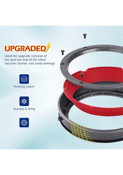 Dyson V11 V10 V10 V10 V10 Vecuum Süpürge Bin Sızdırmazlık Halkası Vakum Süpürge Teneke Kutu Yedek Parçaları (Yurt Dışından) fiyatları