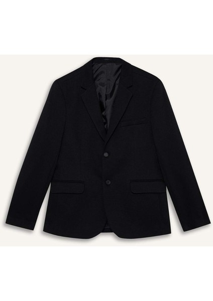 Slim Fit Dar Kesim Blazer Ceket F7690AX25AU