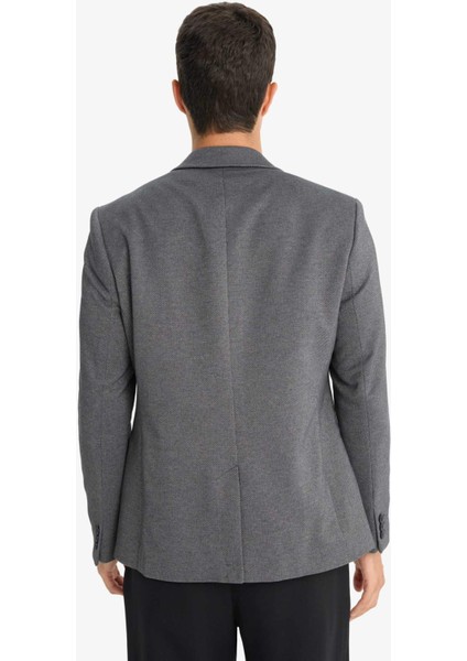Slim Fit Dar Kesim Blazer Ceket F7690AX25AU