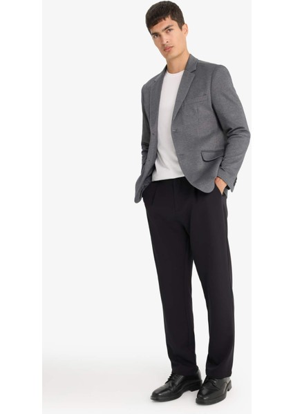 Slim Fit Dar Kesim Blazer Ceket F7690AX25AU