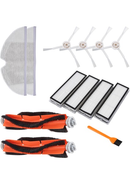 Ana Yan Fırça Paspas Filtresi Xiaomi Mijia Için Değiştirme Kitleri 1c / STYTJ01ZHM Robotik Vakum Süpürge Aksesuarları (Yurt Dışından)