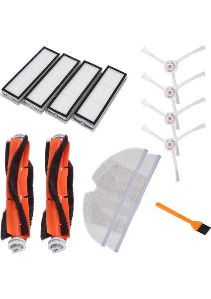 Ana Yan Fırça Paspas Filtresi Xiaomi Mijia Için Değiştirme Kitleri 1c / STYTJ01ZHM Robotik Vakum Süpürge Aksesuarları (Yurt Dışından) fiyatları