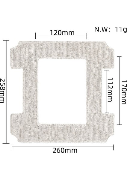Ecovacs Wınbot W1 Pro Pencere Temizleyici Robot Pop Değiştirmeleri Mop Pad Aksesuarları Parçaları (Yurt Dışından) fiyatları