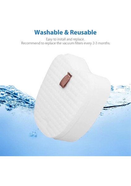 Vakum Filtre Köpekbalığı HV380 HV345 ZS350 ZS351 XPMFK320 Vakum Süpürge Filtresi Yedek Parçaları (Yurt Dışından) modelleri