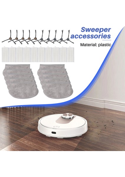 Mıdea M6 VCR21LSW Yedek Parçalar Aksesuarları Yan Fırça Paspas Bez Filtresi (Yurt Dışından) fırsatları