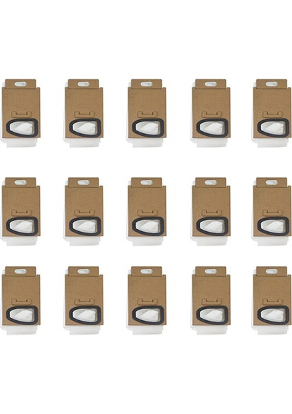 Xiaomi Için 15PCS Roborock H7 H7 Vakum Süpürge Dokuma Olmayan Kumaş Toz Çantası Profesyonel Yedek Aksesuarlar Parçalar (Yurt Dışından)