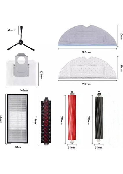 Roborock S8/ S8 Pro Ultra Robot Vakum Temizleyici Ana Silindir Fırça Vakum Robot Yedek Parçalar Aksesuarları (Yurt Dışından) fırsatları