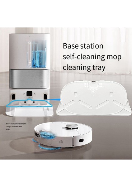 Dream L10S Için 2 Pcs Ultra Yedek Parçalar Robot Vakum Temizleyici Aksesuarlar Parçalar Paspas Temizleme Tepsi Braketi (Yurt Dışından) fiyatları