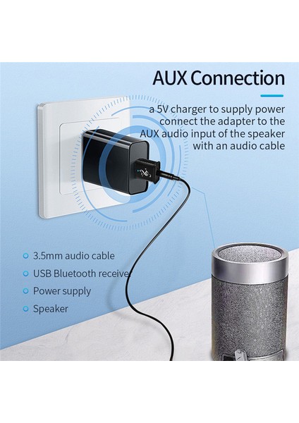 Mini USB Kablosuz Ses Adaptörü 5.0 Ses Alıcı Stereo Sistemi USB 5.0 USB Ses Adaptörü Kablosuz Alıcı (Yurt Dışından) indirimleri