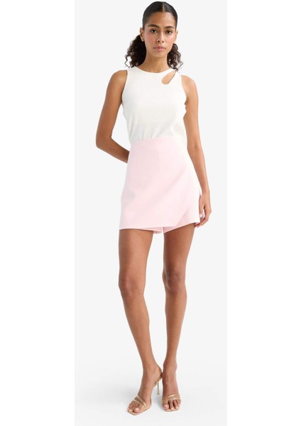 Yüksek Bel Şort Etek F8310AX25AU