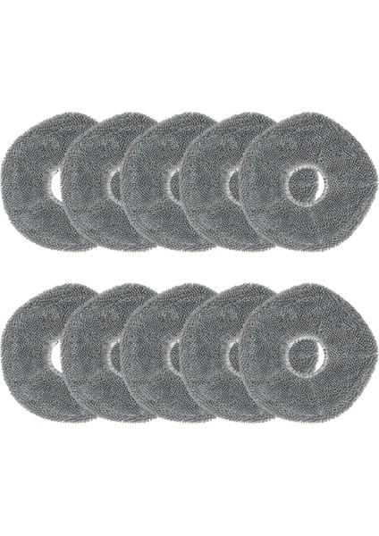 10PCS Yedek Parçalar Eufy X9PRO Için Paspas Bezi Süpürme Robot Vakum Zemin Dragram Temiz Bez Yıkama Bezi Pedi (Yurt Dışından)