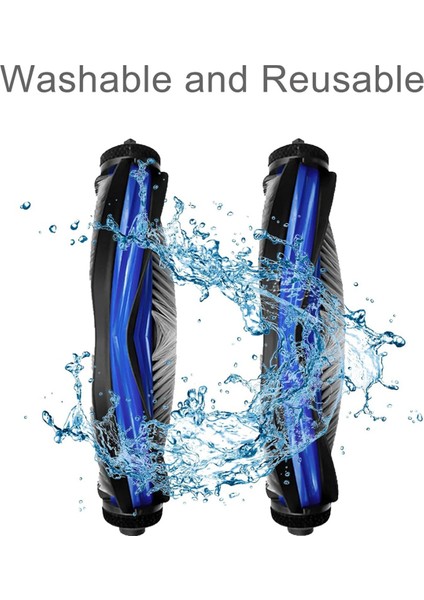 2pcs Roller Fırça Değiştirme Ecovacs Deebot T50 PRO/N30 PRO/N30/N30 OMNI/N30 Pro Omni/x8 Pro Vakum Süpürge Parçaları (Yurt Dışından) indirimleri