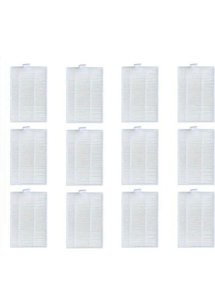 Viomi V5 / V5 Pro Robot Vakum Temizleyici Hepa Filtre Yedek Aksesuarları Yedek Parça Için 12 Pcs (Yurt Dışından)