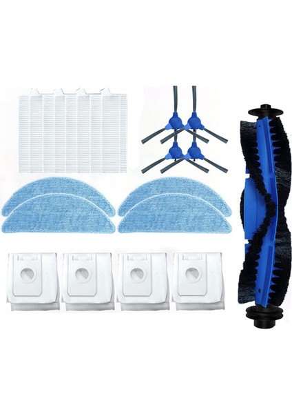 Cecotec Conga 2290 Ultra 05661 Robotik Ana Fırça Tuz Torbaları Yığın Filtresi Yan Bush Vakum Süpürge Aksesuarları (Yurt Dışından) indirimleri