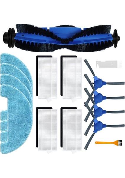 Kyvol Cybovac E20 E20 E30 E31 Robot Vakum Süpürge Ana Yan Fırça Hepa Filtre Mop Bezi Yedek Parçalar Aksesuarlar (Yurt Dışından)