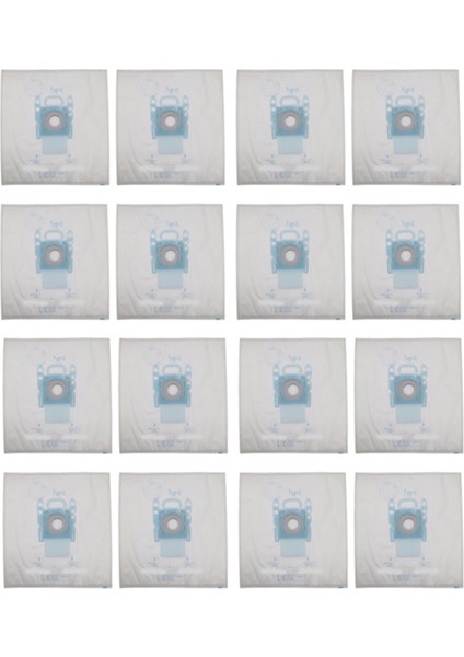 16PCS Tip G Toz Torbaları Bosch Tip G Serisi Sıemens BSGL3126GB Bsg6 Bsg7 GL30 Pro Vakum Süpürge Çöp Torbaları (Yurt Dışından)