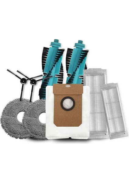 Cecotec Conga 11090 Spin Devrimi Yedek Yedek Parçalar Aksesuarları Ana Yan Fırça Hepa Filtre Mop Toz Çantası (Yurt Dışından) fiyatları