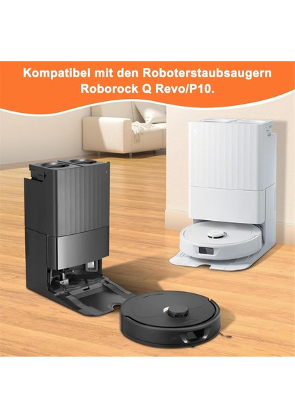 Roborock Q Revo P10 Için Robot Vakum Temizleyici Yan Fırça Mop Bez Torbaları Yedek Parçalar Aksesuarları (Yurt Dışından) modelleri