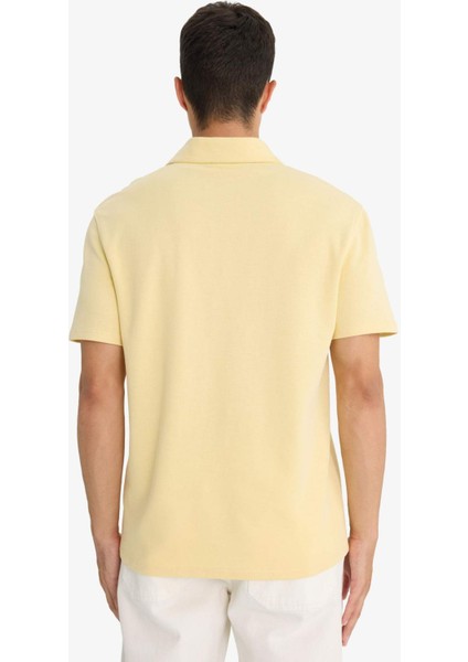 Regular Fit Polo Yaka Kısa Kollu Tişört F8363AX25SM