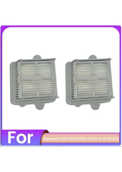 Roborock F25 F25RT F25LT F25ALT F25ACE Vakum Süpürge Filtresi Yedek Parçaları (Yurt Dışından)