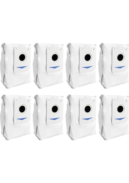 8pcs Ecovacs Için Toz Çantası Deebot X5 Pro/x5 MAX/X5/X2S Robotik Vakum Süpürge Yedek Parçaları Değiştirme Çöp Toz Torbaları (Yurt Dışından)