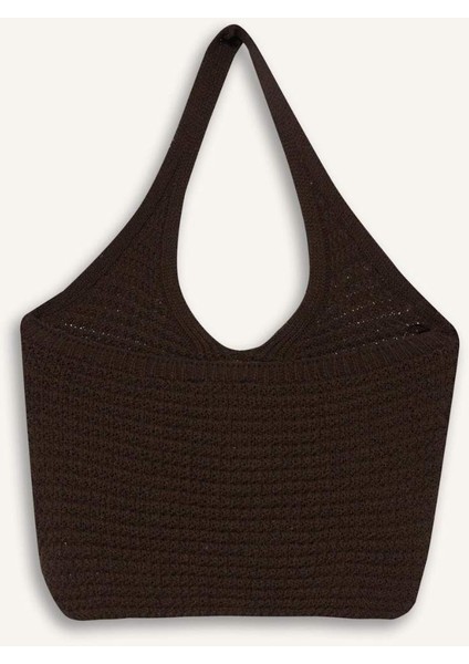 Slim Fit Dar Kesim Halter Yaka Triko Atlet F8367AX25HS