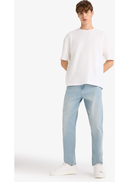 Relax Tapered Fit Dar Paça Jean Pantolon F8403AX25AU