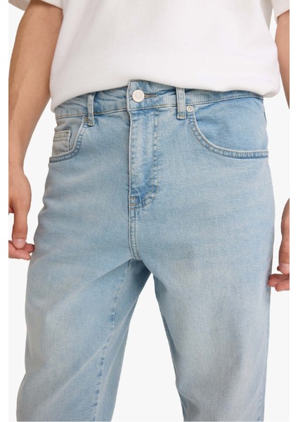 Relax Tapered Fit Dar Paça Jean Pantolon F8403AX25AU