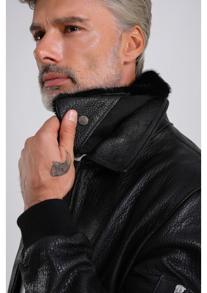 Alexandr Erkek Pilot Deri Mont indirimleri