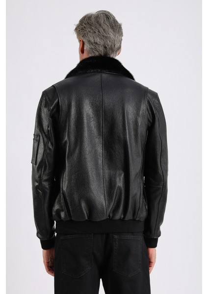 Alexandr Erkek Pilot Deri Mont