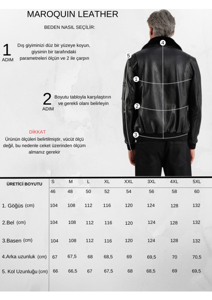 Alexandr Erkek Pilot Deri Mont