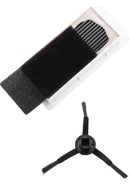 Ecovacs Için Debot X5 Omni / X5 Pro Robot Vakum Parçaları Ana Roller Yan Fırça Hepa Filtre Mop Bez Tuz Torbası Aksesuarları (Yurt Dışından)