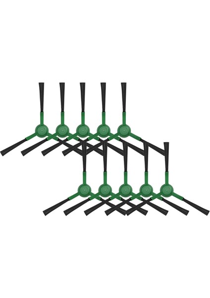 10PCS Irobot Roomba Combo Y0112 Için Yedek Yan Fırça Robot Vakum Robotik Vakum Süpürge Premium Yan Fırçalar (Yurt Dışından)