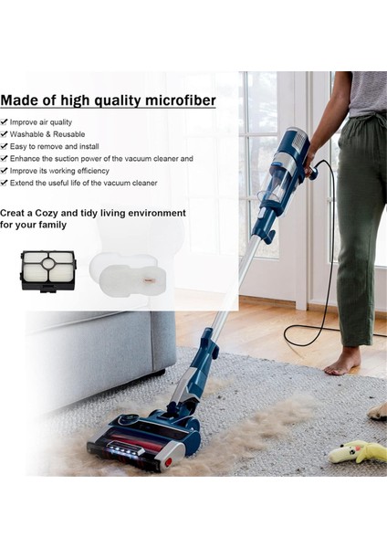 Köpekbalığı HZ3002 HZ3000 Stratos Ultralight Kablolu Çubuk Vakum Hepa &amp; Fam ve Felle Filtreleri (Yurt Dışından) fırsatları