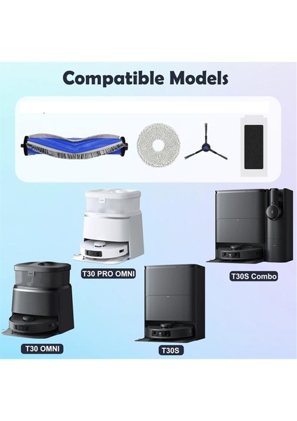 Ecovacs Deebot T30 Pro Omni / T30 Omni / T30S Combo Tam Robot Vakum Süpürge (Yurt Dışından) fiyatları
