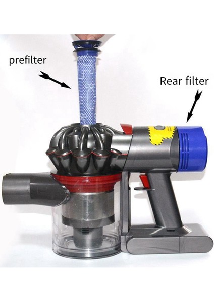 Dyson V8 V7 Aksesuarları Için Hepa Filtresi Robot Elektrikli Süpürge Yıkanabilir Filtre Yedek Yedek Parçalar (Yurt Dışından) fiyatları