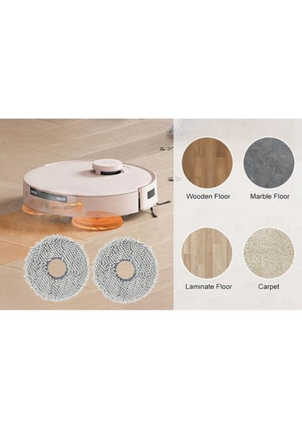 Ecovacs Debot T30 Pro Omni Yedek Parça Aksesuarları Için Yan Fırça Paspası Hepa Filtre (Yurt Dışından) fiyatları