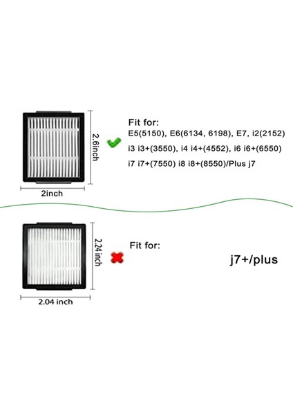 Irobot Için Yedek Kitler E I&amp;j Serisi I7 I7+/artı I3 I3+ I4 I5 J5 I6 I6+ I8 I8+ E5 E6 E7 Elektrikli Süpürge Parçaları (Yurt Dışından) indirimleri