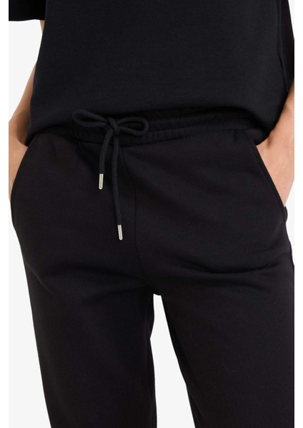 Basic Düz Cepli Normal Bel Kalın Jogger Eşofman Altı V2700AZ25AU