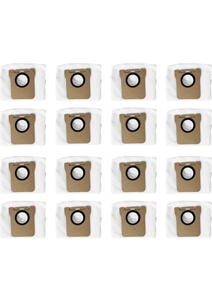 Dream L10S Için 16PCS Ultra S10 Xiaomi X10+ Plus Robot Vakum Süpürge Parçaları Toz Çanta Yedek Aksesuarlar Kirli Çanta (Yurt Dışından)