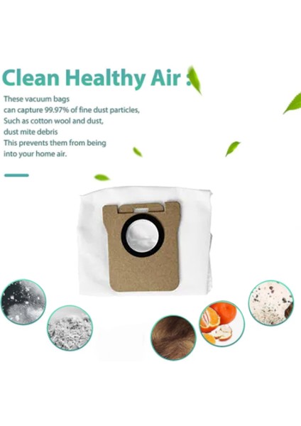 Dream L10S Için 16PCS Ultra S10 Xiaomi X10+ Plus Robot Vakum Süpürge Parçaları Toz Çanta Yedek Aksesuarlar Kirli Çanta (Yurt Dışından) modelleri