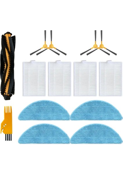 Kabum Smart 500 /700 Yedek Parça Aksesuarları Için Ana Yan Fırça Hepa Filtre Mop Bezi (Yurt Dışından)