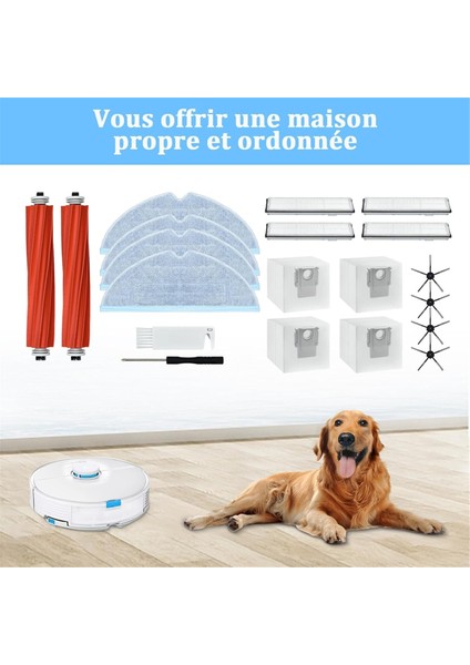 Xiaomi Roborock S7 S7+ S7 Plus S7 Maxv Plus Ultra T7 T7S T7 Plus T7S Plus Için Aksesuarlar Yedek Parçalar, Ana Fırçalar (Yurt Dışından) fiyatları