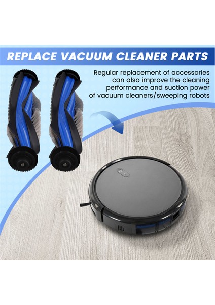 Ecovacs Deebot T50 Pro Vacum Searrıcer Ana Sulu Fırçası Yedek Yedek Parça Aksesuarları 2 Pcs (Yurt Dışından) fırsatları