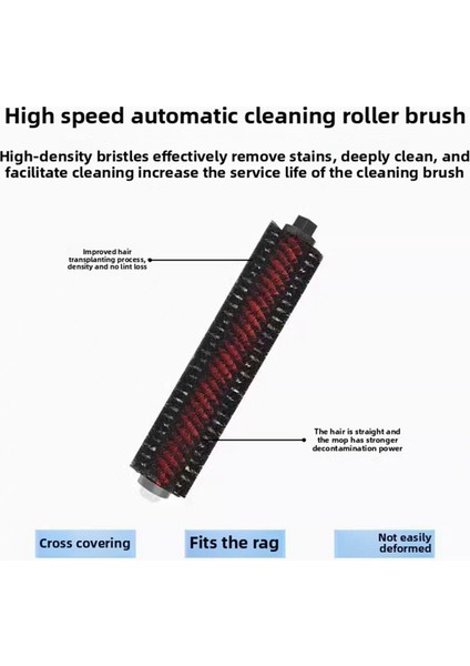 Roborock S8 Maxv Ultra S8 Pro Ultra/s7 Max Ultra Moping Robot Vakum Için Yüksek Hızlı Temizleme Fırçası Aksesuarları (Yurt Dışından) fırsatları