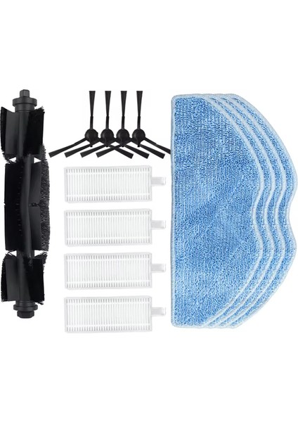 Ezvız Re4 / Re4 Plus / Re5 / Re5 Plus Robot Vakum Süpürge Parçaları Ana Yan Fırça Paspas Filtre Değiştirmeleri Için. (Yurt Dışından)